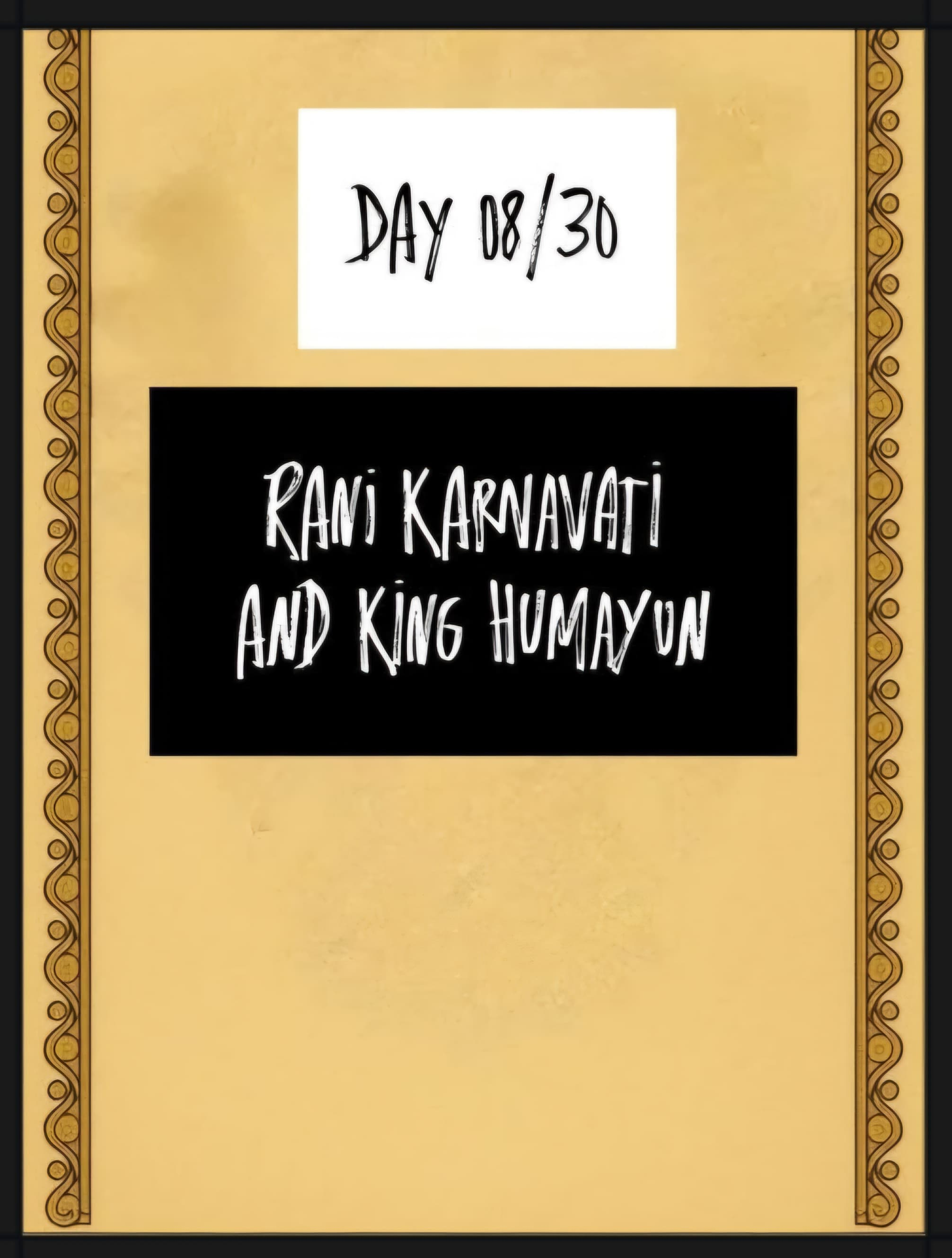 Day 8th of the 30 day challenge!